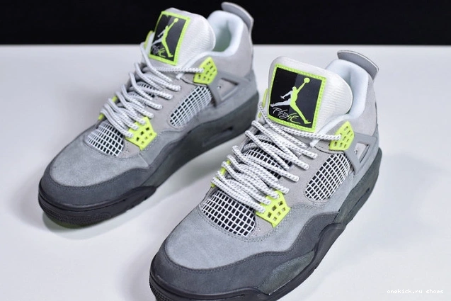 Rep SE Air Jordan CT5342-007 4 Neon 0626